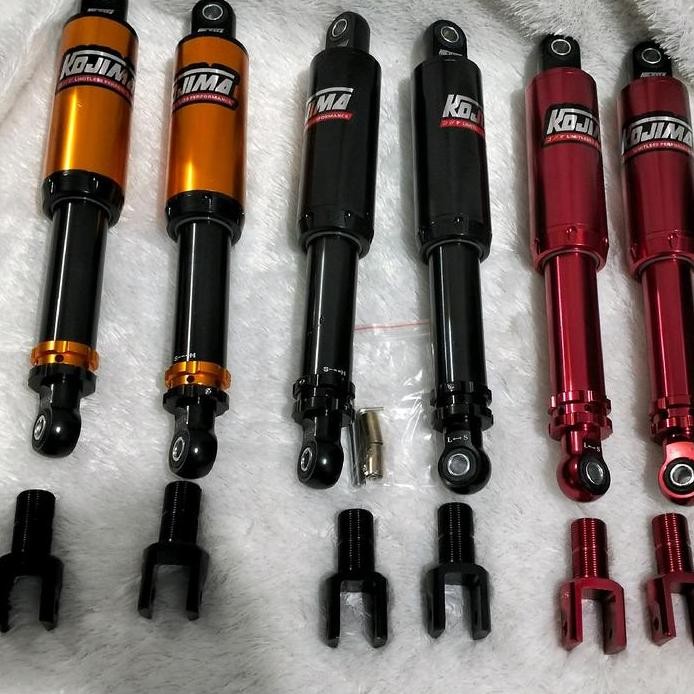 new shockbreaker belakang Kojima model USD 340mm PCX150/nmax old/karisma/Supra/thunder/smash/Shogun/