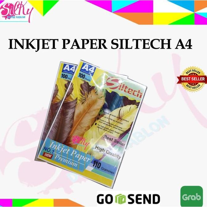 

new !!! Inkjet Paper A4 110gr / Kertas Sablon Digital 110gr
