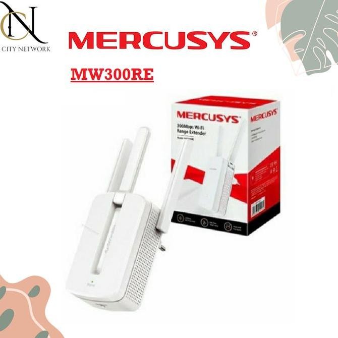 Sale Mercusys Mw300Re Extender Murah 300Mbps Mw 300Re-White
