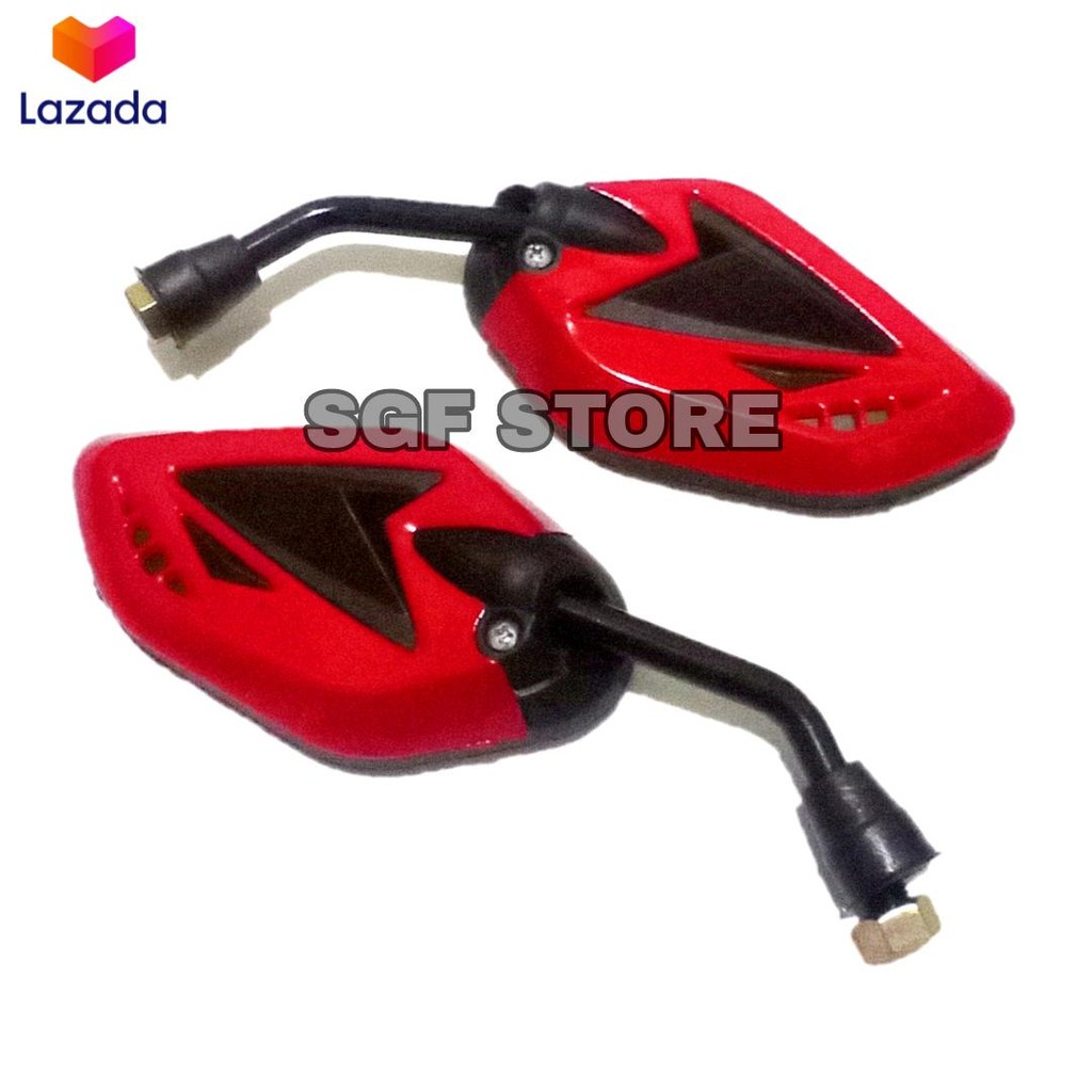 RPM Kaca Spion Variasi Motor Yamaha Jupiter Vega Supra Beat Mio DLL Warna Merah