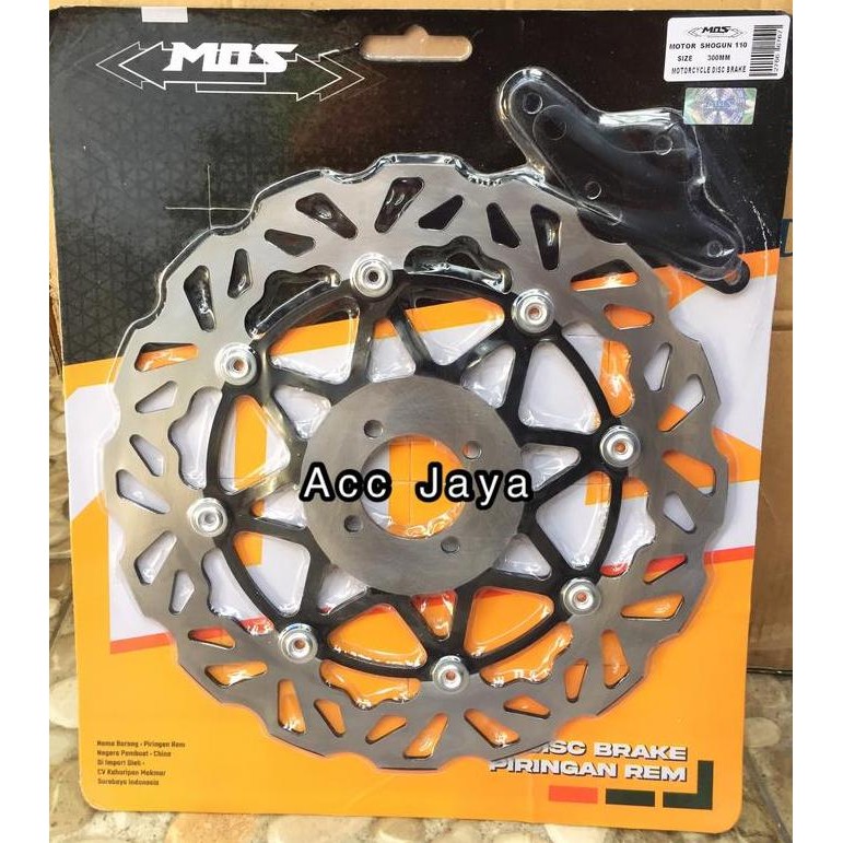 Piringan Cakram MOS PSM Hitam 300MM Shogun 110 Satria 2Tak Hiu / Lumba murah