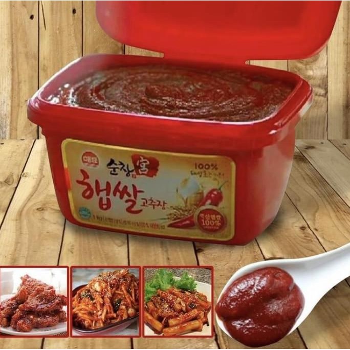 

Sajo Gochujang Hot Pepper Paste 500gr - Pasta Cabe Sambal Korea