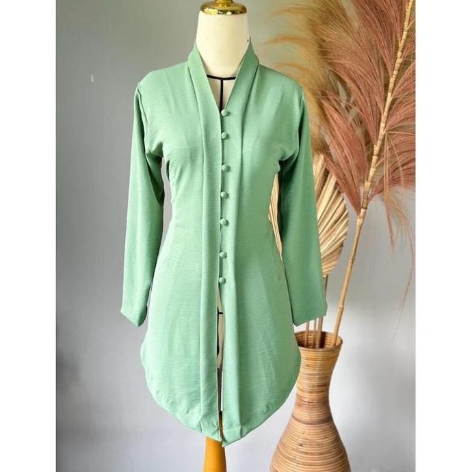 Kebaya Tunik Kartini Panjang Muslim Terlaris Atasan Kebaya Modern Bali Termurah Terbaru Polos Simpel