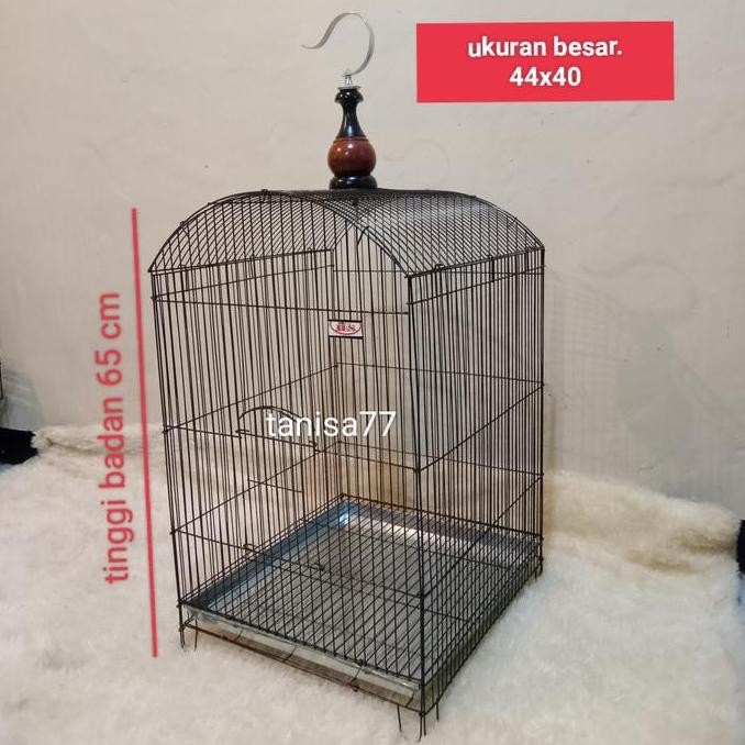 kandang burung gantung besi