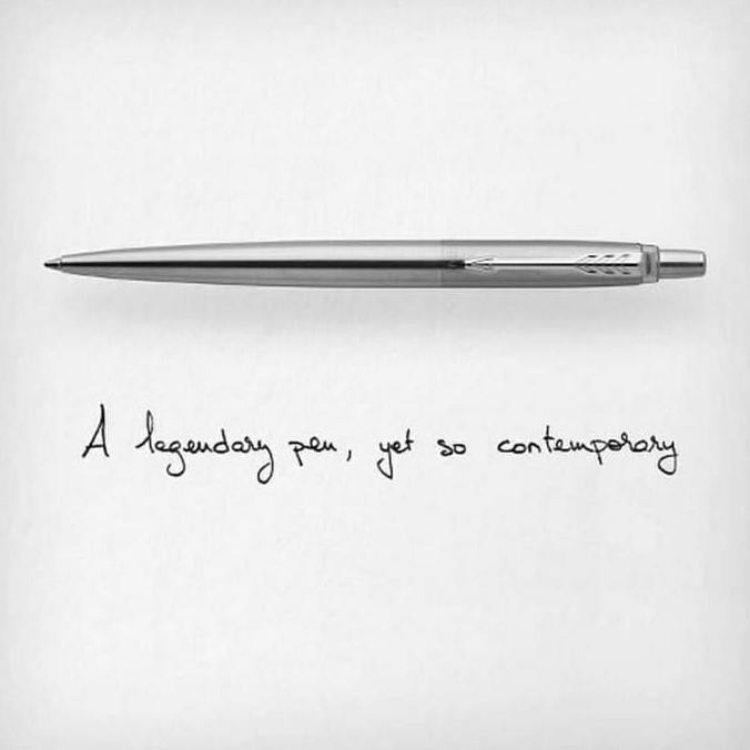 

NEW Parker Jotter SS CT (Klip Silver) BP Ballpoint