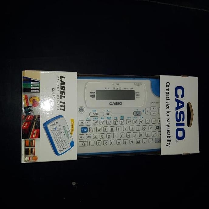 

Casio Kl 130 Mesin Label Printer New Stok