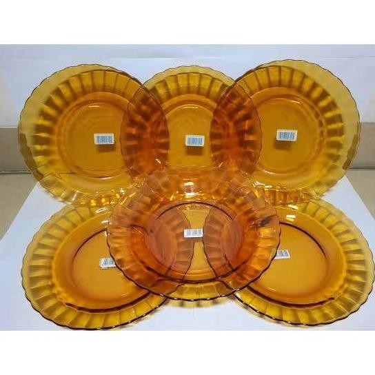 6 PCS PIRING MAKAN DURALEX ORIGINAL MADE IN FRANCE