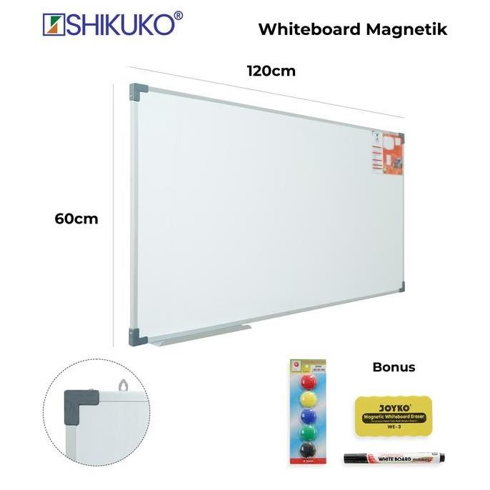

Papan Tulis - Whiteboard Magnet - Papan tulis magnet 60 x 120