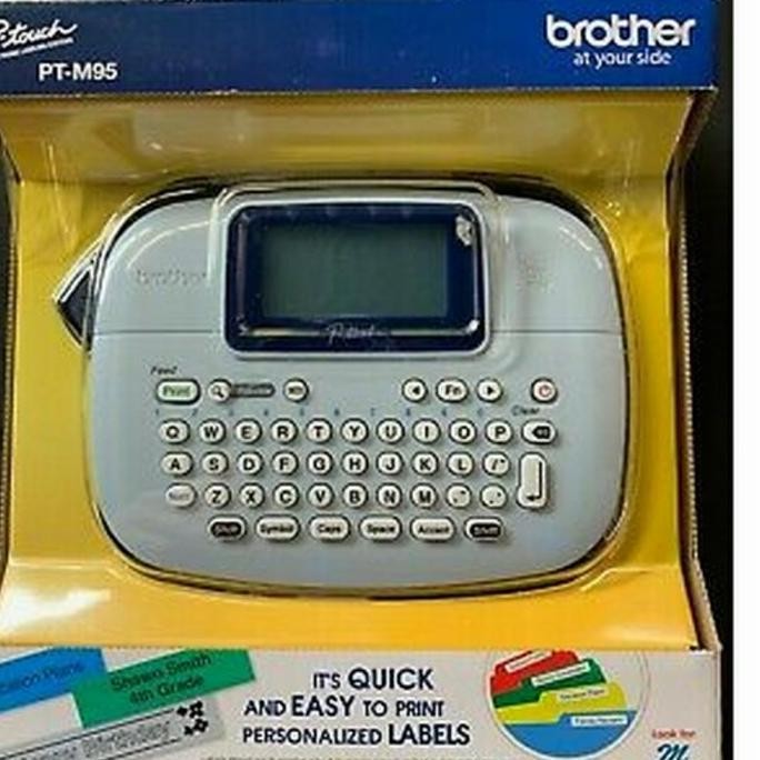 

Brother Label Maker Pt-M95 - Handy Label Printer M-Tape Ptm95 New Stok