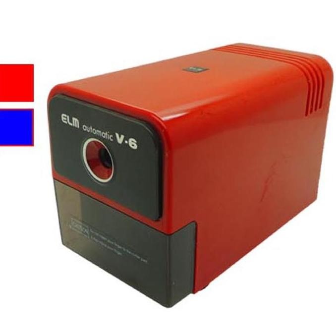 

ELM Electric Sharpener V-6 - Serutan Otomatis serutan pensil jumbo L83
