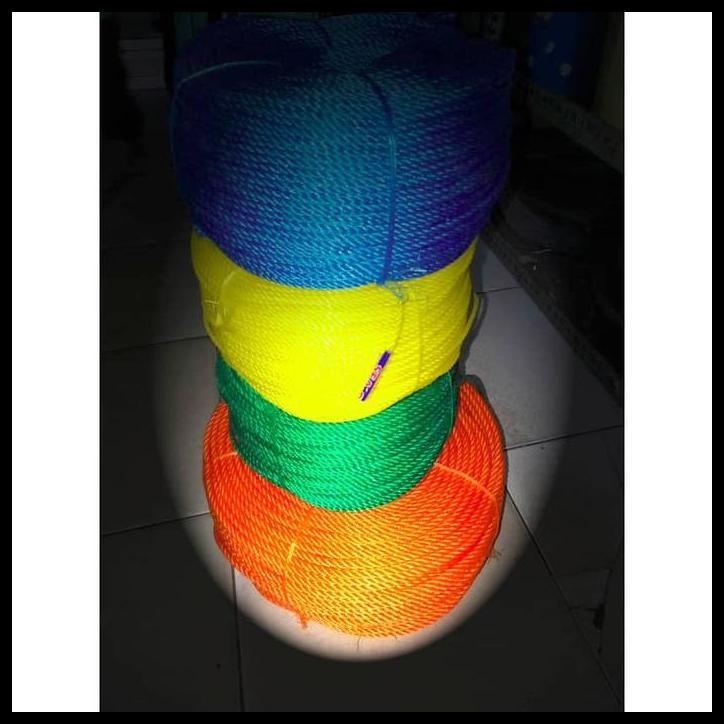 

HOT DEAL TALI TAMPAR GROSIR 1 ROL UKURAN 7 MM TALI TAMBANG PLASTIK SERBAGUNA !!!!!!