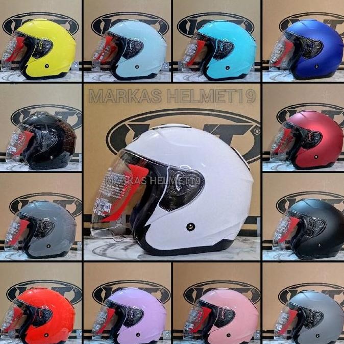 NEW HELM KYT KYOTO R SOLID ORIGINAL Motorcycle