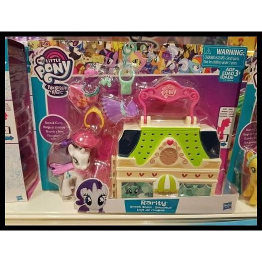 My Little Pony Rarity Dress Shop ORIginal Hasbro