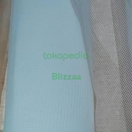 KAIN NILON WATERPROOF & KAWAT NYAMUK PLASTIK - SERAT WATERPROOF PER ROLL ASLI