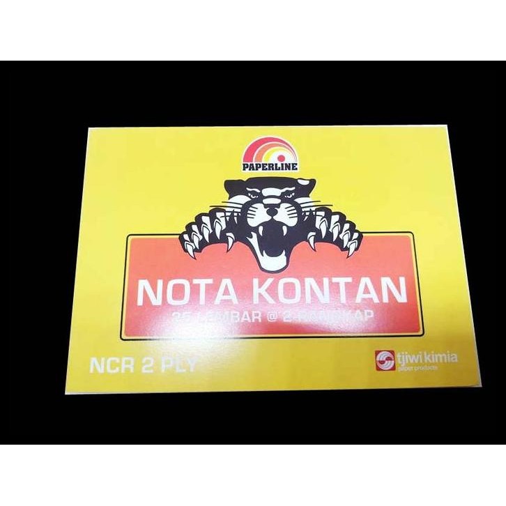 

GRATIS ONGKIR NOTA KECIL RANGKAP AUTO CARBON 2PLY 25LEMBAR MERK PAPERLINE !!
