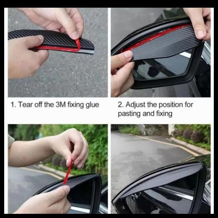 HOT DEAL PELINDUNG KACA SPION TALANG AIR SPION CARBON MOBIL IGNIS WULING CORTEZ 