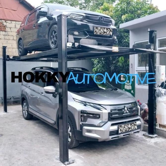 FOUR POST PARKING LIFT EAE-TPL 360E KAPASITAS 3.6 TON / FOUR POST LIFT MOBIL 4 TIANG / PARKING CAR L