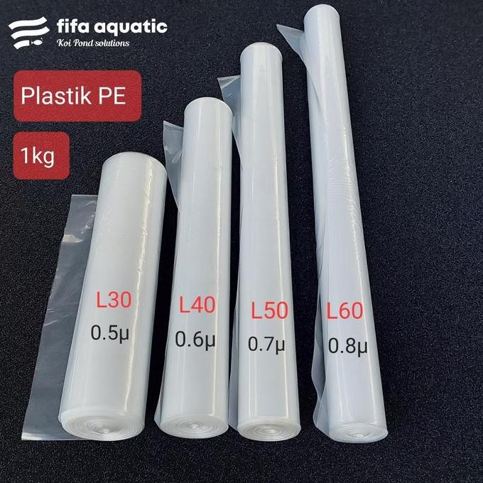 PLASTIK ROLL IKAN KOI 1KG PACKING BUNGKUS IKAN ASLI