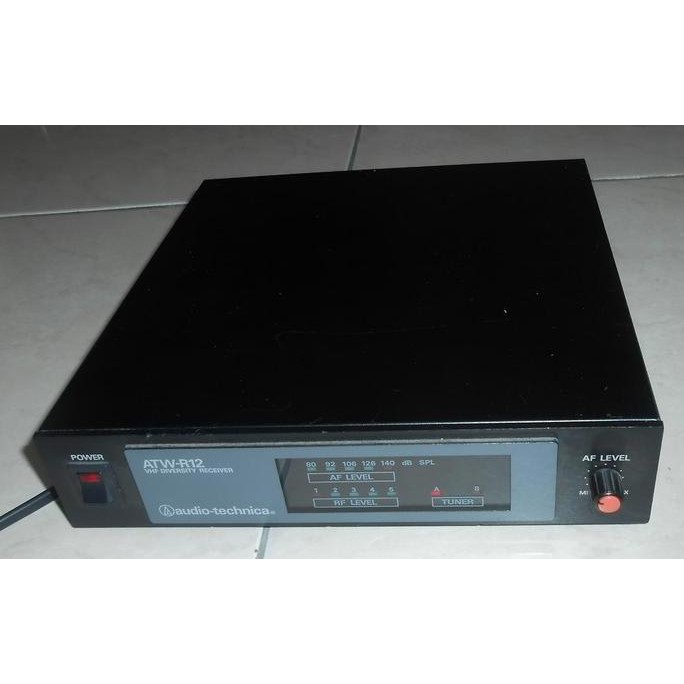 Audio Technica Model Atw-R12 Vhf Diversity Wireless Receiver Harga Spesial