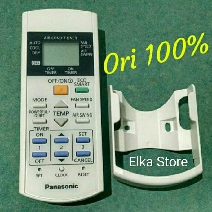 baru remote ac panasonic original ori - remot pengganti ac asli panasonic