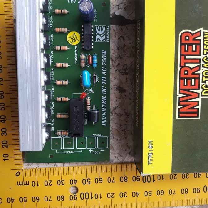 baru kit inverter dc ke ac 750 watt power converter pengubah arus dc to ac