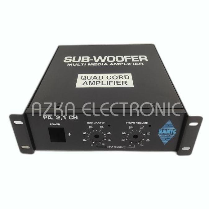 Box Power Amplifier Subwoofer 2.1 Channel DISKON