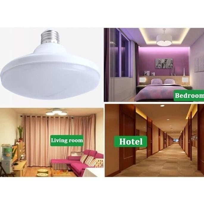 Lampu Led 9 Watt Bundar Jamur Mushroom Ufo Krisbow