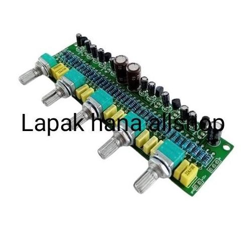 Tone Control Stereo 2.1 Subwoofer Meddle Bass Treble Ic C945 Suplay Dc 12V Tone Control Class D Pcb 