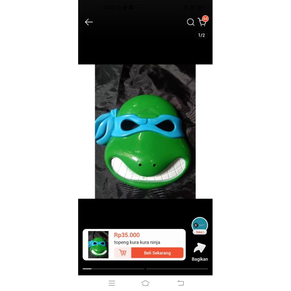 topeng kura kura ninja