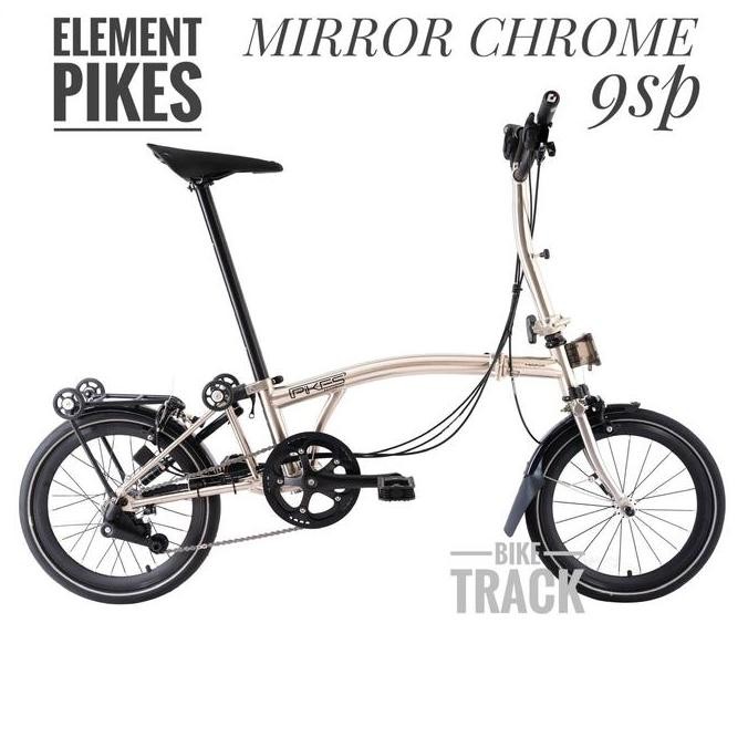 SALE SEPEDA LIPAT ELEMENT PIKES CHICO JERICHO 16 INCH - MINI FOLDING BIKE