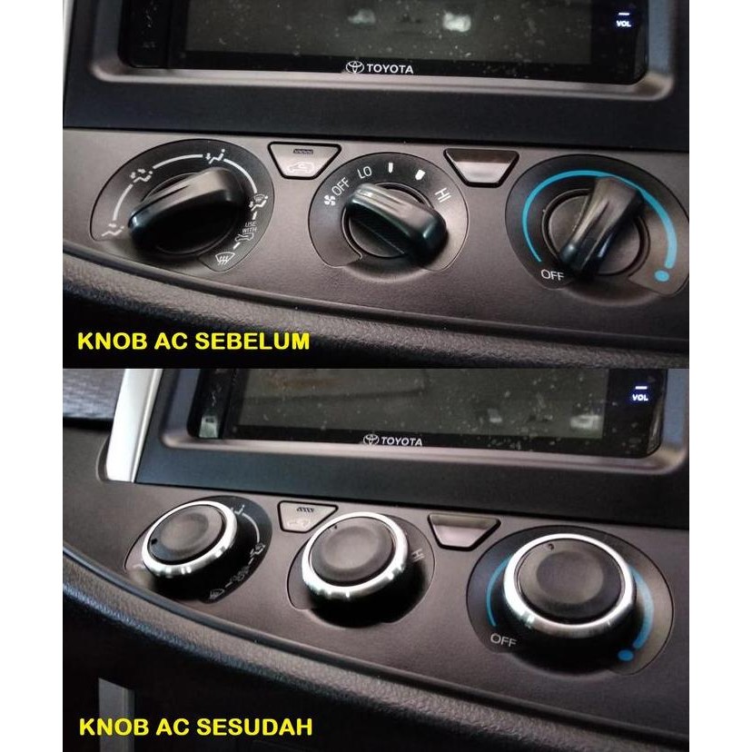 baru knob ac toyota innova reborn type g model elegant pengganti