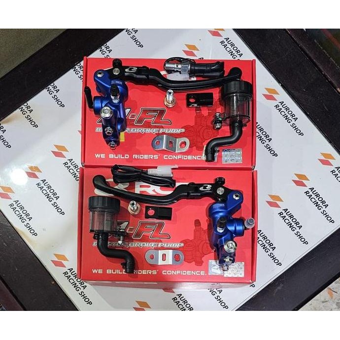 Master Rem Radial Rcb S1 Fl 14Mm Kanan Kiri - Nmax Xmax Pcx Adv Vario 160 Abs Original