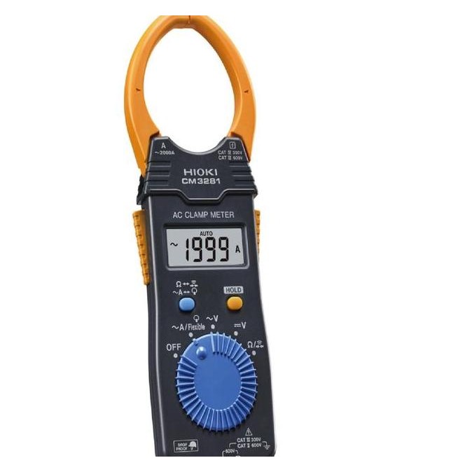 baru clamp meter hioki cm3281 tang ampere digital 2000a ac otomatis akurat