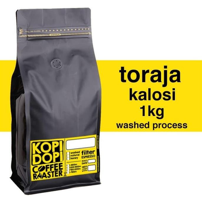 

READY KOPI ARABIKA TORAJA KALOSI 1KG | BIJI BUBUK COFFEE PREMIUM INDONESIA