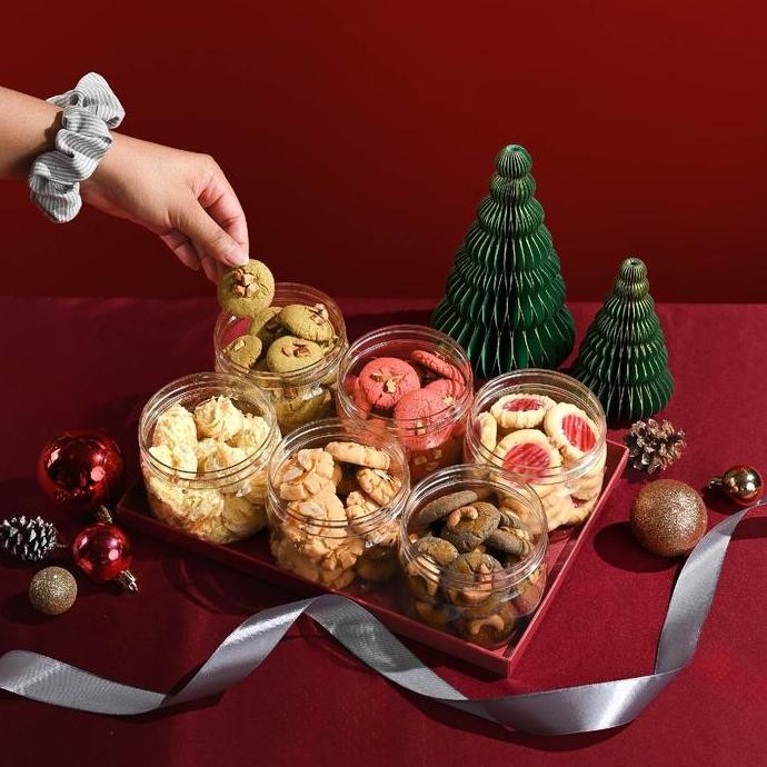 

Hampers Natal Cookies Box Gluten Free Nude Healthy Christmas Gift Xmas New Year