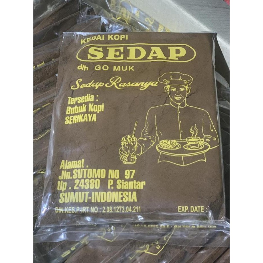 

READY KOPI BUBUK TOKO SEDAP SIANTAR ASLI WANGI KHAS MEDAN 250GR