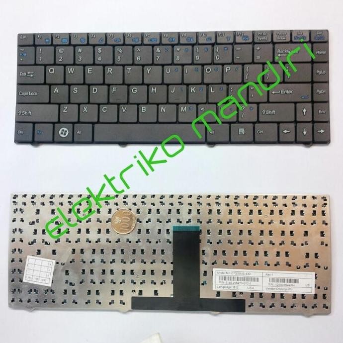 Promo Keyboard Laptop Wearnes Quadra Ci-1422 Zyrex C4801 W243Hu Wt4820 Lw4343 - Replacement Keyboard