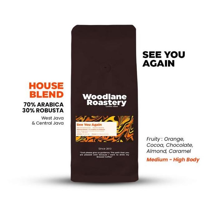 

READY KOPI ESPRESSO BLEND 500GR - 70% ARABIKA 30% ROBUSTA SEE YOU AGAIN