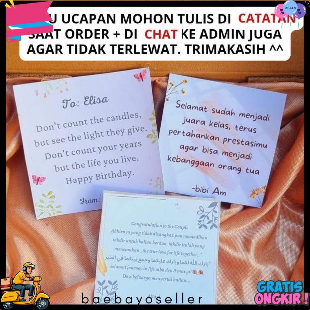 

Hampers Wisuda Cewek Bermanfaat Murah Terlengkap Dan Termurah
