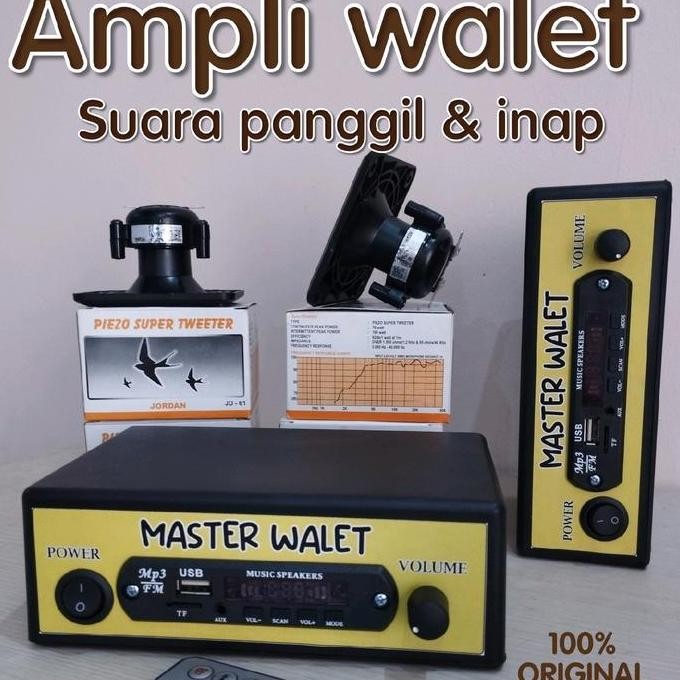 ampli pemanggil walet inap tarik speaker walet ASLI