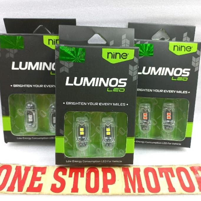 lampu senja led t10 strobo gs1 4 led csp - sein senja motor mobil terlaris