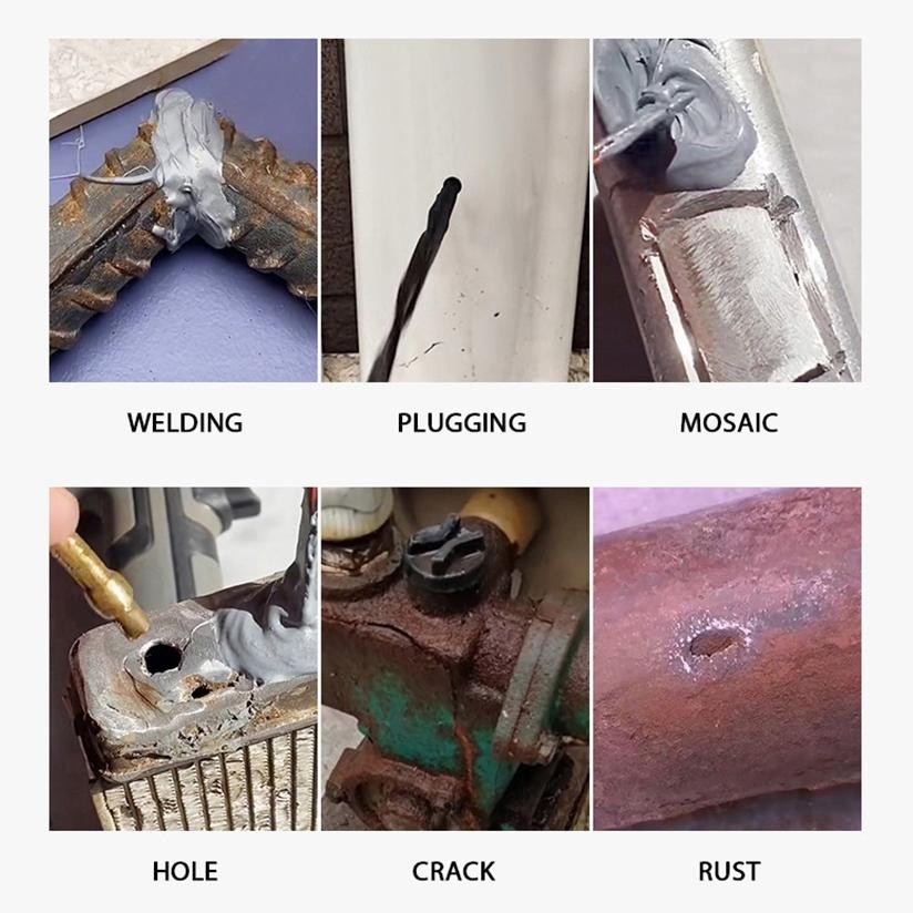 

Produk Pilihan Premium 100G Untuk Reparasi Mobil / Rumah (Lem Besi Kayu Kaca Plastik Karet Metal)Lem Perekat Super Pasta Perbaikan Metal Casting Glue High Quality Paling Dicari