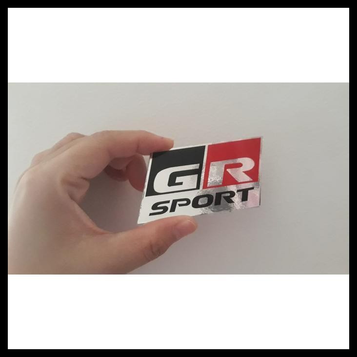 TERMURAH EMBLEM STIKER GR SPORT RUSH RAIZE AGYA FORTUNER 2021 