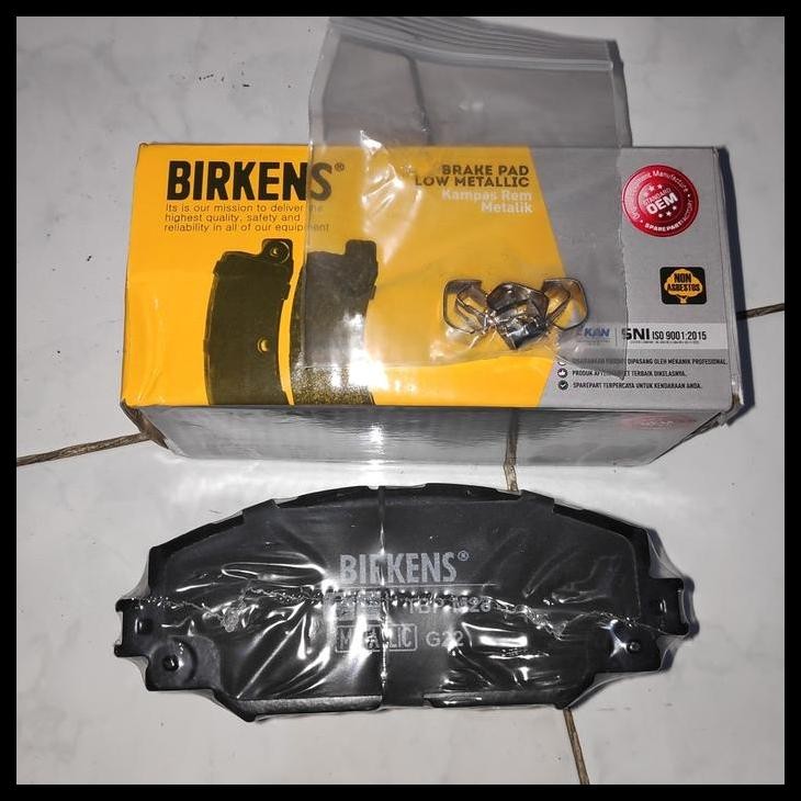 BEST DEAL BIRKENS BRAKE PAD KAMPAS REM DEPAN TOYOTA ALTIS NEW SIENTA 
