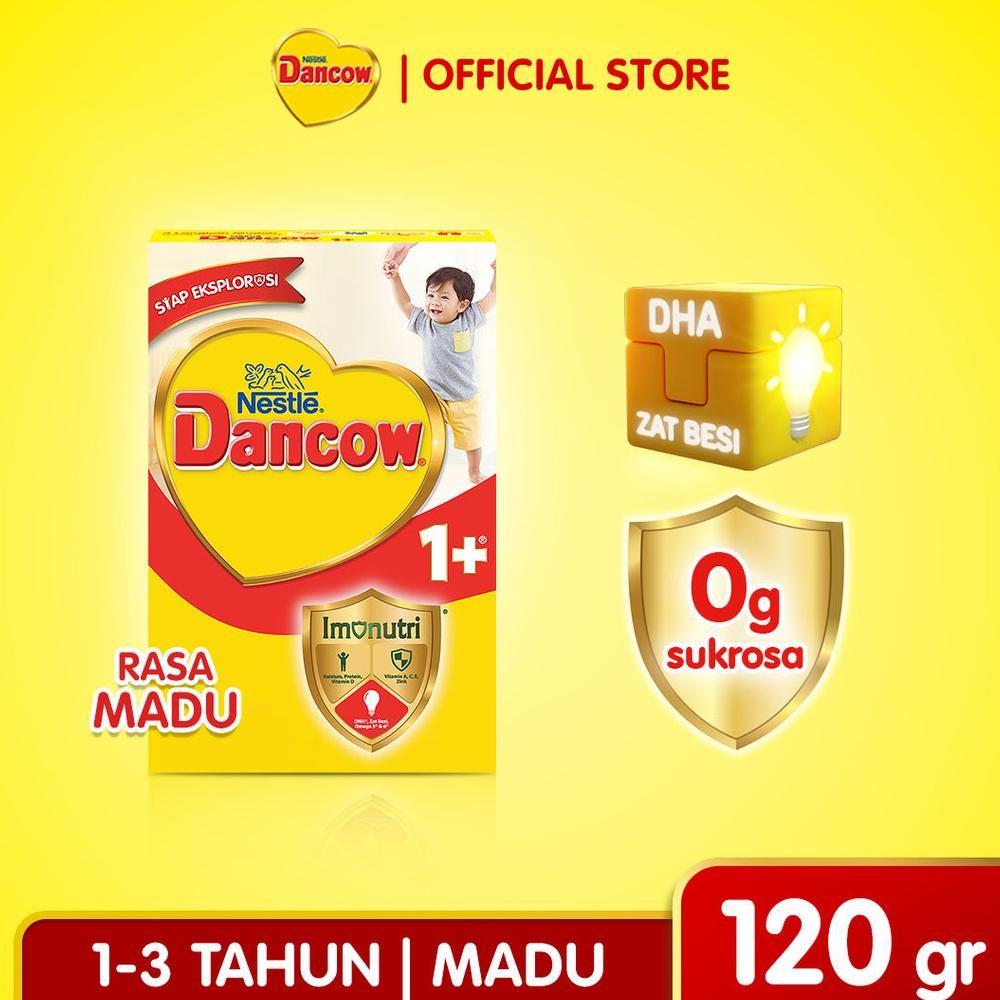 

Terlaris Nestle Dancow 1+ Susu Pertumbuhan Rasa Madu 1-3 Tahun Box 120 g x2 !!