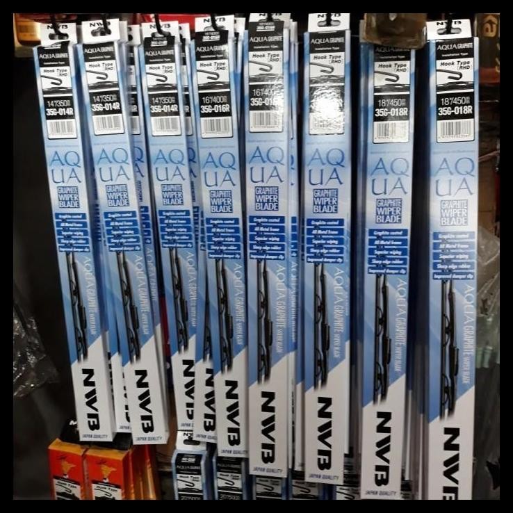 BEST DEAL WIPER BLADE NWB 16" AQUA GRAPHITE MODEL STANDARD 