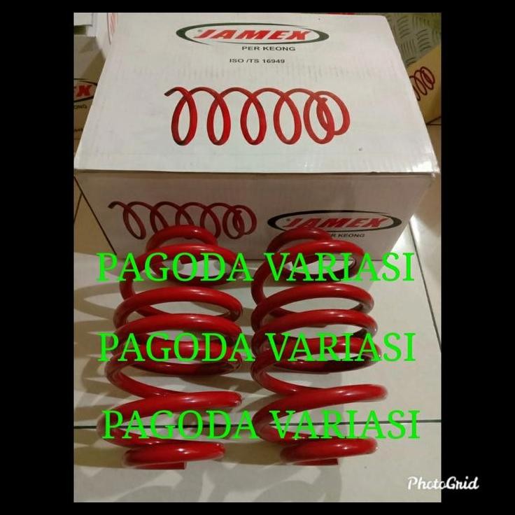 GRATIS ONGKIR PER KEONG CEPER LOWERING SPRING JAMEX AVANZA /XENIA LAMA 2004-2011 BLK 