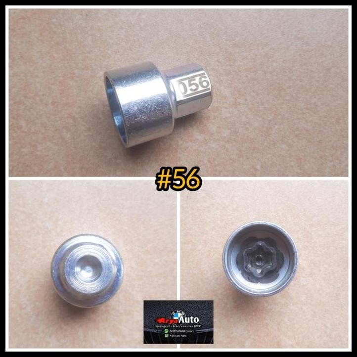 TERMURAH ADAPTER ADAPTOR KUNCI BAUT RODA ANTI-THEFT #56 BMW F SERIES / MINI 