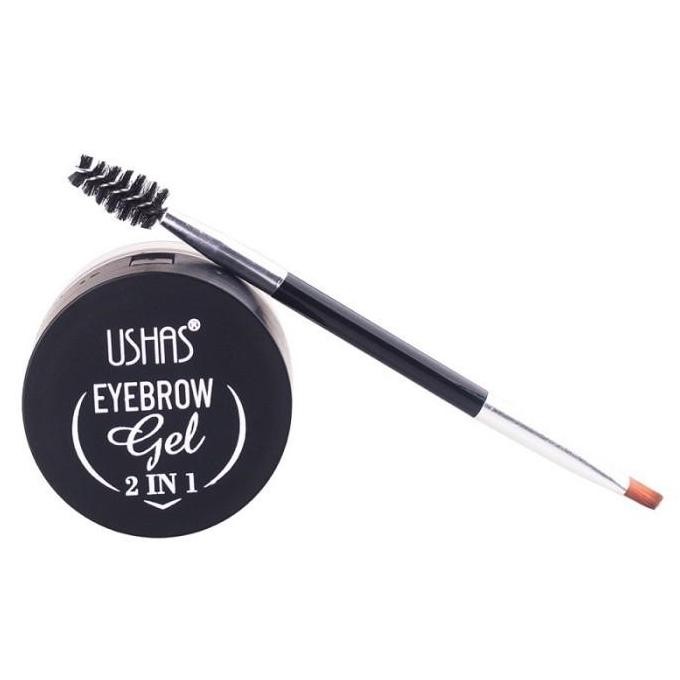 Best Seller - Go - Ushas Eyebrow Gel 2In1 - Eyebrow Gel Ushas