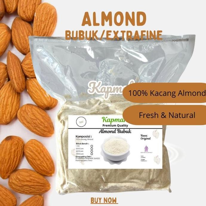 

Original Bubuk Almond Extrafine 1KG | Tepung Almond / Almond Powder Premium
